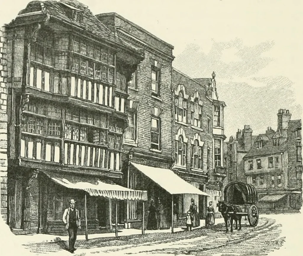 An illustration from Cloister life in the days of Coeur de Lion, 1893, leaf 125