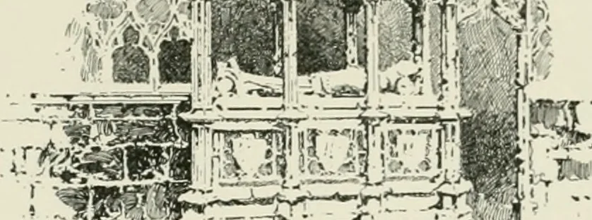 An illustration from Cloister life in the days of Coeur de Lion, 1893, leaf 146