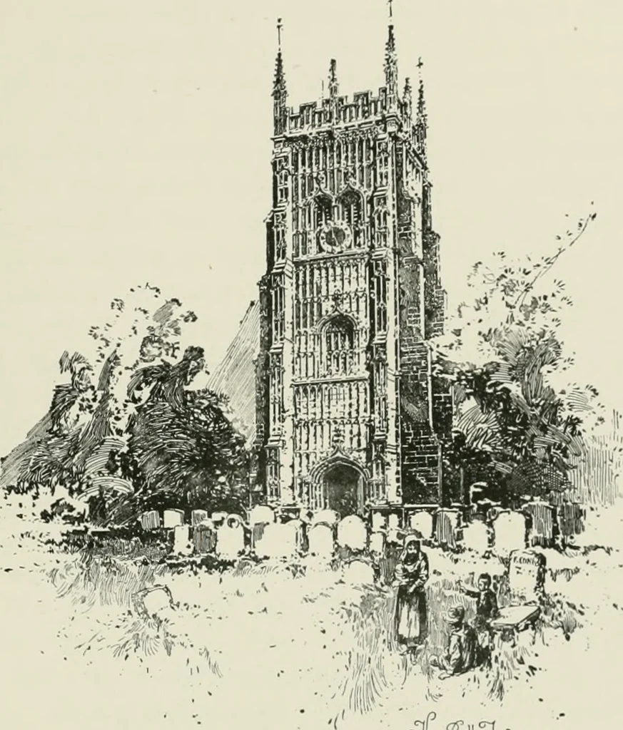 An illustration from Cloister life in the days of Coeur de Lion, 1893, leaf 156