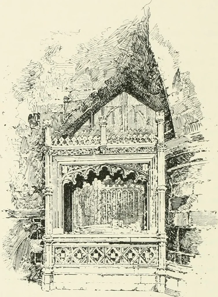 An illustration from Cloister life in the days of Coeur de Lion, 1893, leaf 193