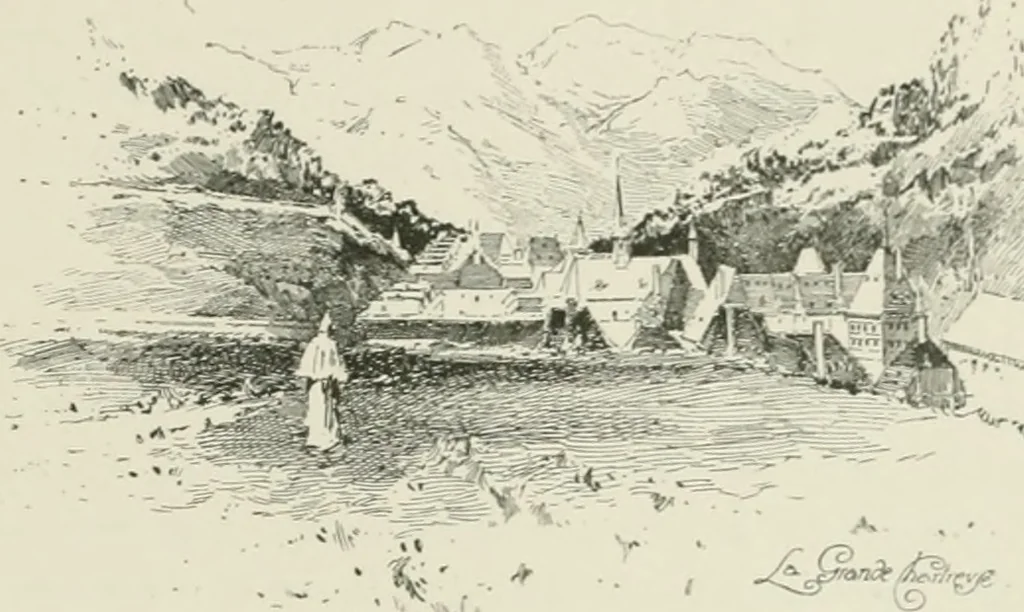 An illustration from Cloister life in the days of Coeur de Lion, 1893, leaf 202