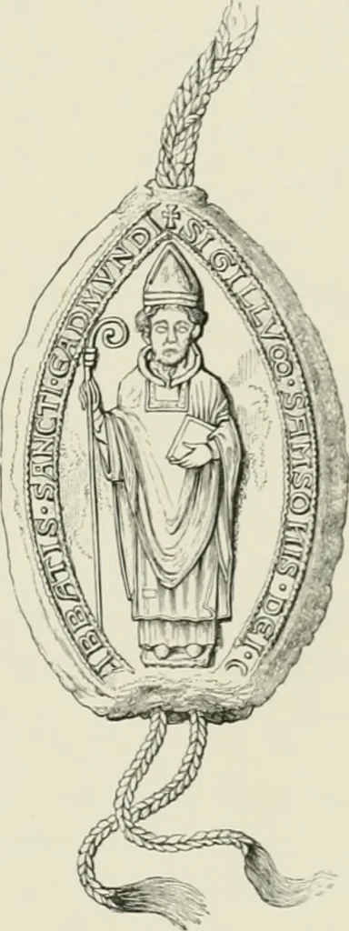 An illustration from Cloister life in the days of Coeur de Lion, 1893, leaf 82