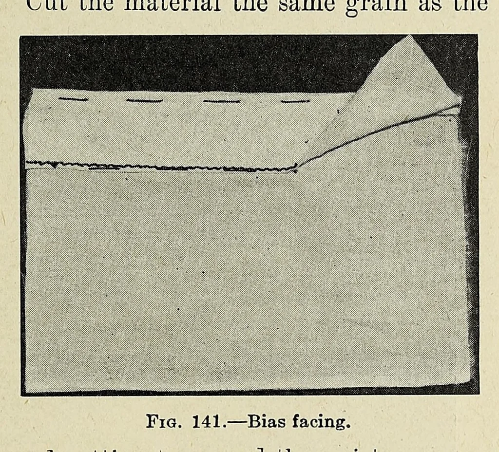 An illustration from Clothing for women : selection, design, construction : a practical manual for school and home, 1916, leaf 283