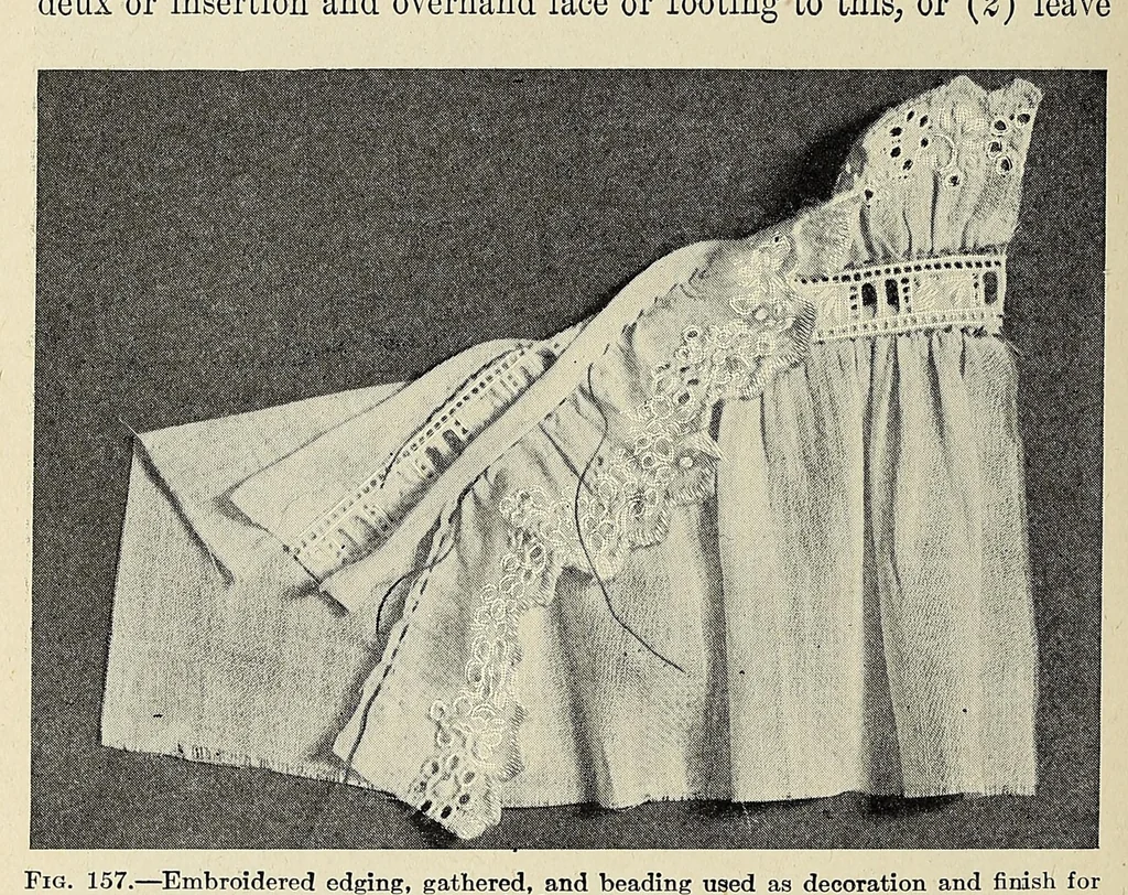 An illustration from Clothing for women : selection, design, construction : a practical manual for school and home, 1916, leaf 294