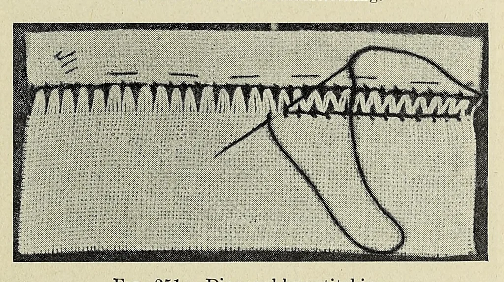An illustration from Clothing for women : selection, design, construction : a practical manual for school and home, 1916, leaf 449