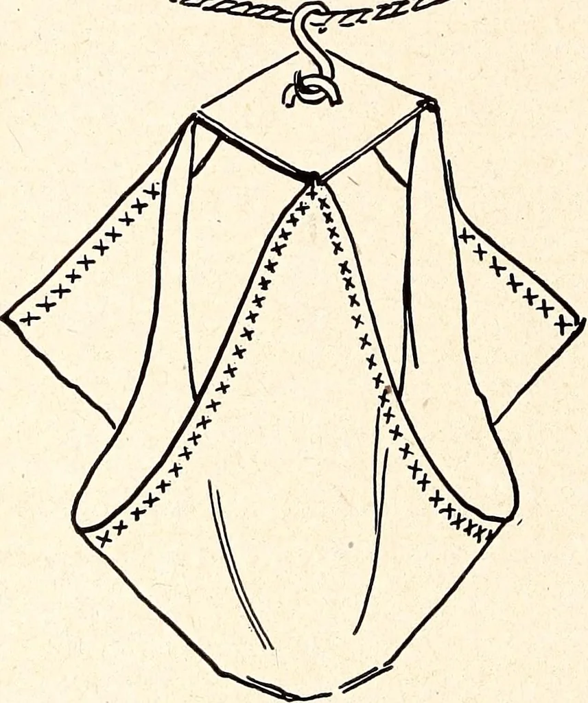 An illustration from Clothing and health, 1916, leaf 163
