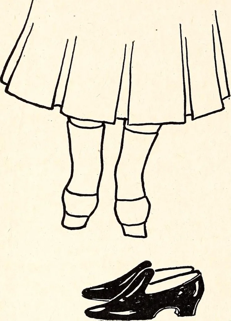 An illustration from Clothing and health, 1916, leaf 175