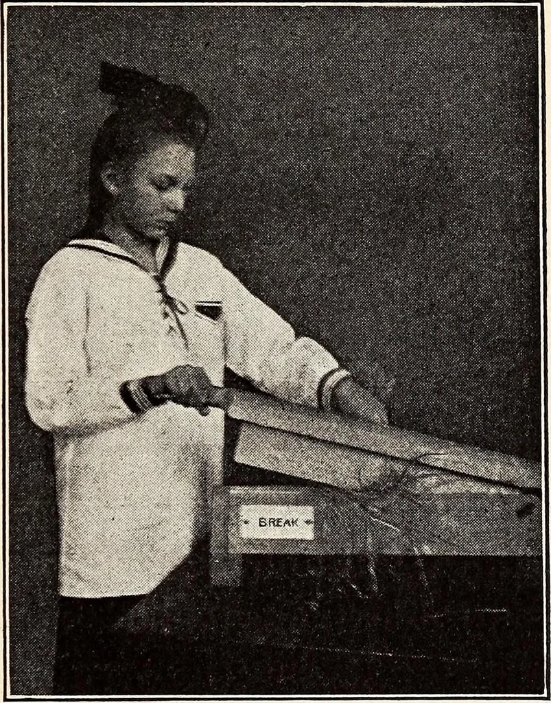 An illustration from Clothing and health, 1916, leaf 192