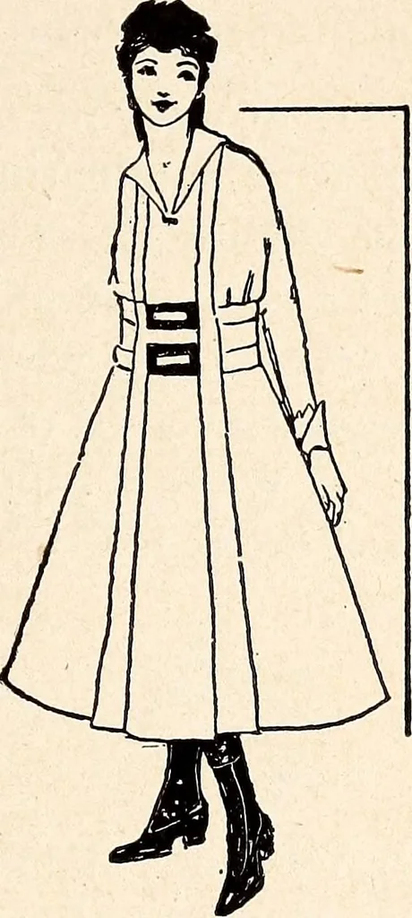 An illustration from Clothing and health, 1916, leaf 274