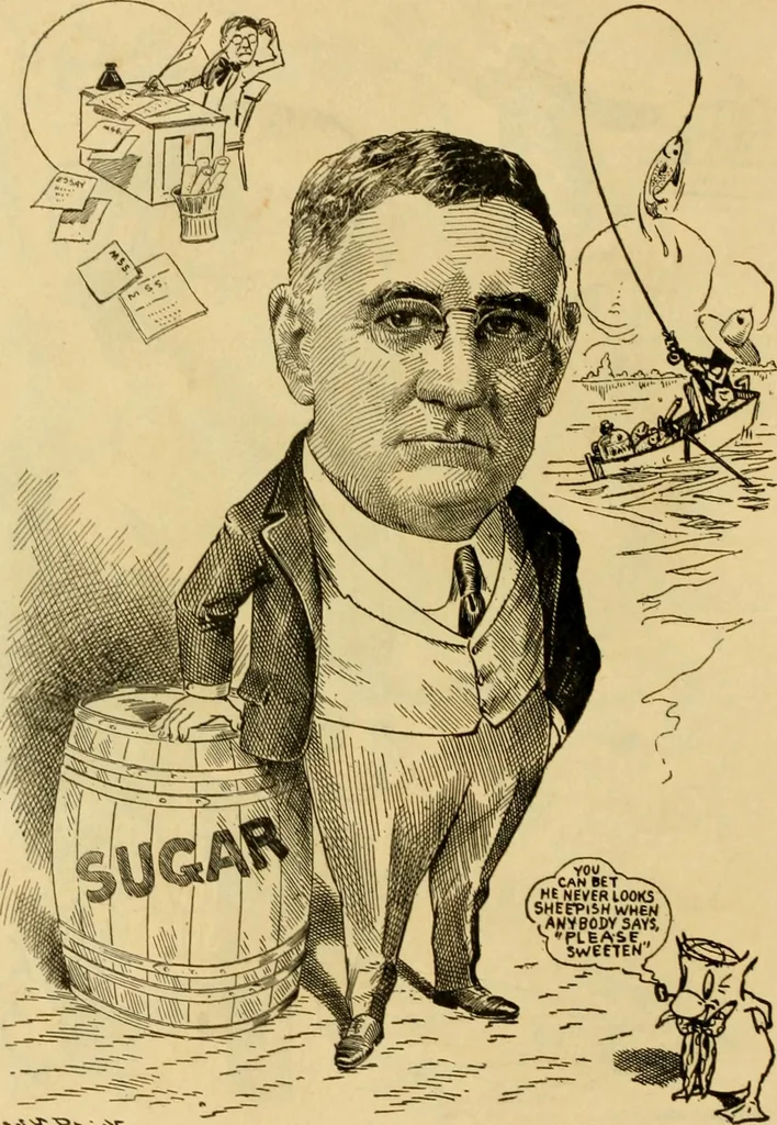An illustration from Club men of Louisiana in caricature, 1917, leaf 17