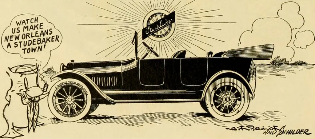 An illustration from Club men of Louisiana in caricature, 1917, leaf 171
