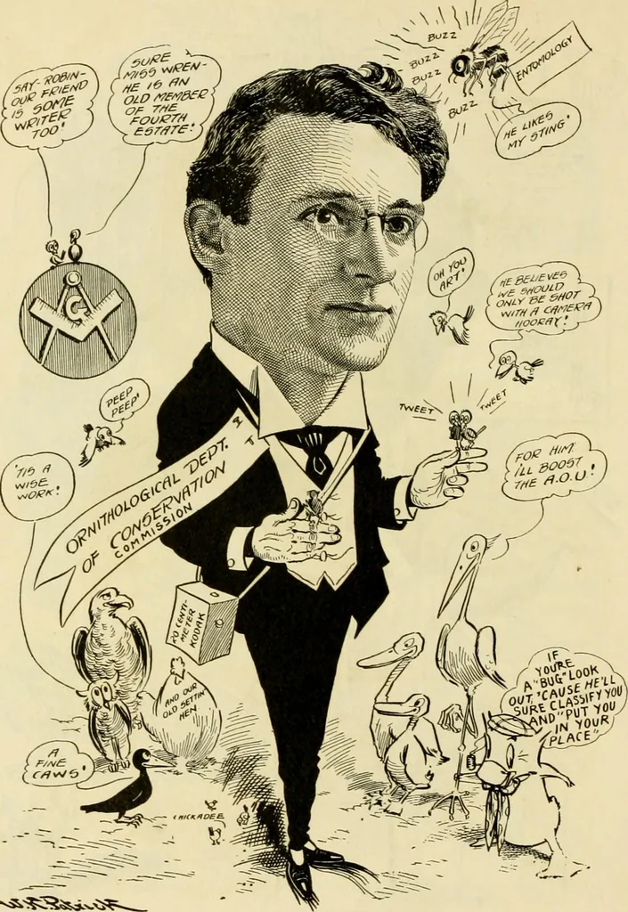 An illustration from Club men of Louisiana in caricature, 1917, leaf 205