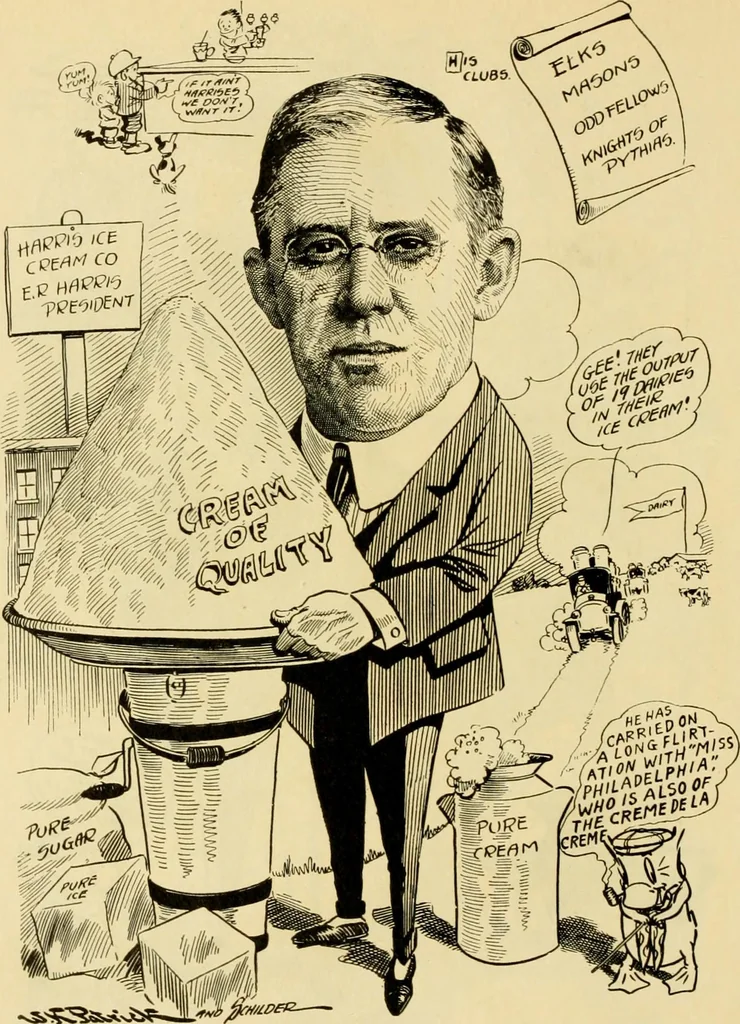 An illustration from Club men of Louisiana in caricature, 1917, leaf 239