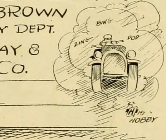 An illustration from Club men of Louisiana in caricature, 1917, leaf 301