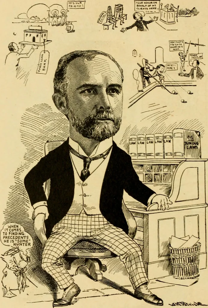 An illustration from Club men of Louisiana in caricature, 1917, leaf 31