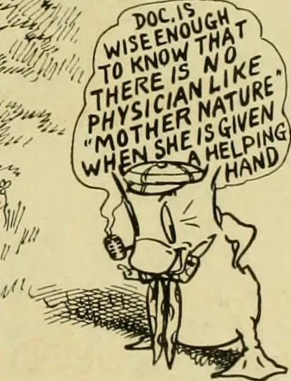 An illustration from Club men of Louisiana in caricature, 1917, leaf 322