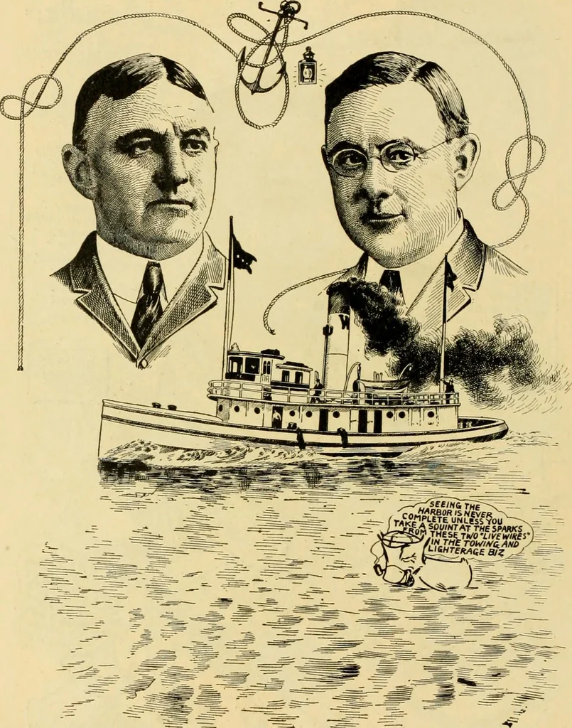 An illustration from Club men of Louisiana in caricature, 1917, leaf 325