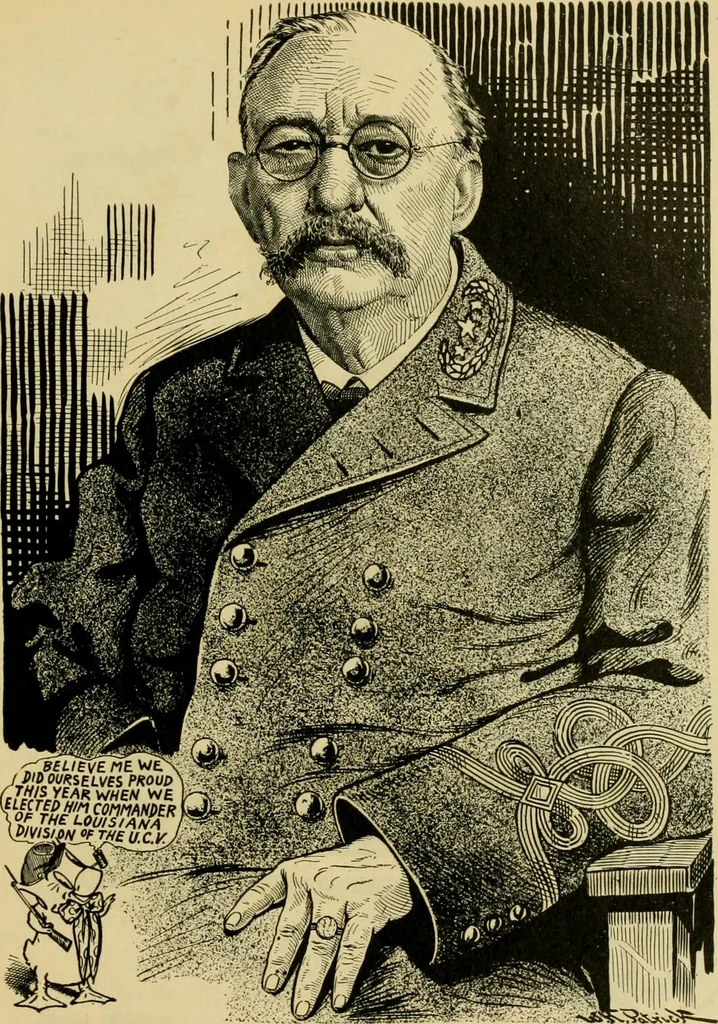 An illustration from Club men of Louisiana in caricature, 1917, leaf 326