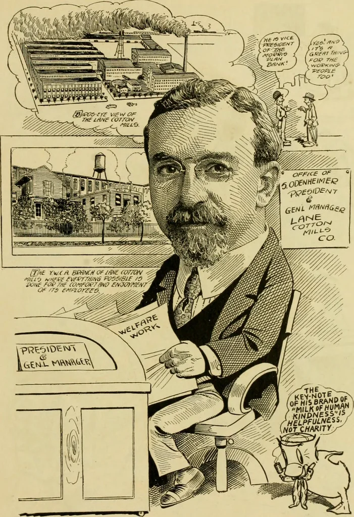 An illustration from Club men of Louisiana in caricature, 1917, leaf 50