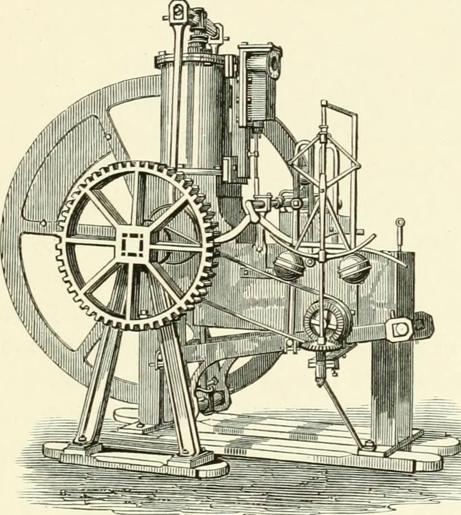 An illustration from The Clyde from its source to the sea, its development as a navigable river, the rise and progress of marine engineering and shipbuilding on its banks, and the leading historical, geological, and meteorological features of the Clyde Valley, 1888, leaf 194