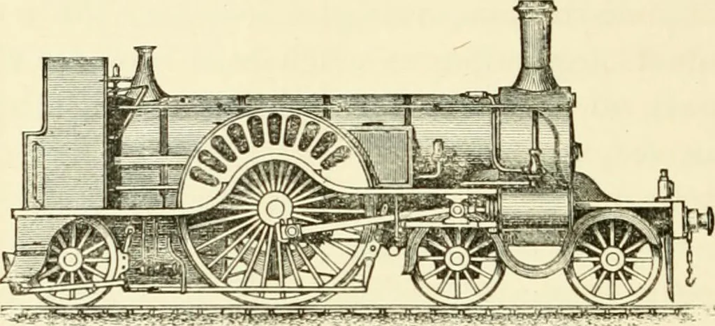 An illustration from The Clyde from its source to the sea, its development as a navigable river, the rise and progress of marine engineering and shipbuilding on its banks, and the leading historical, geological, and meteorological features of the Clyde Valley, 1888, leaf 311
