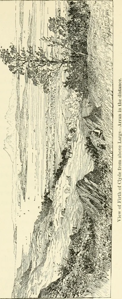 An illustration from The Clyde from its source to the sea, its development as a navigable river, the rise and progress of marine engineering and shipbuilding on its banks, and the leading historical, geological, and meteorological features of the Clyde Valley, 1888, leaf 76