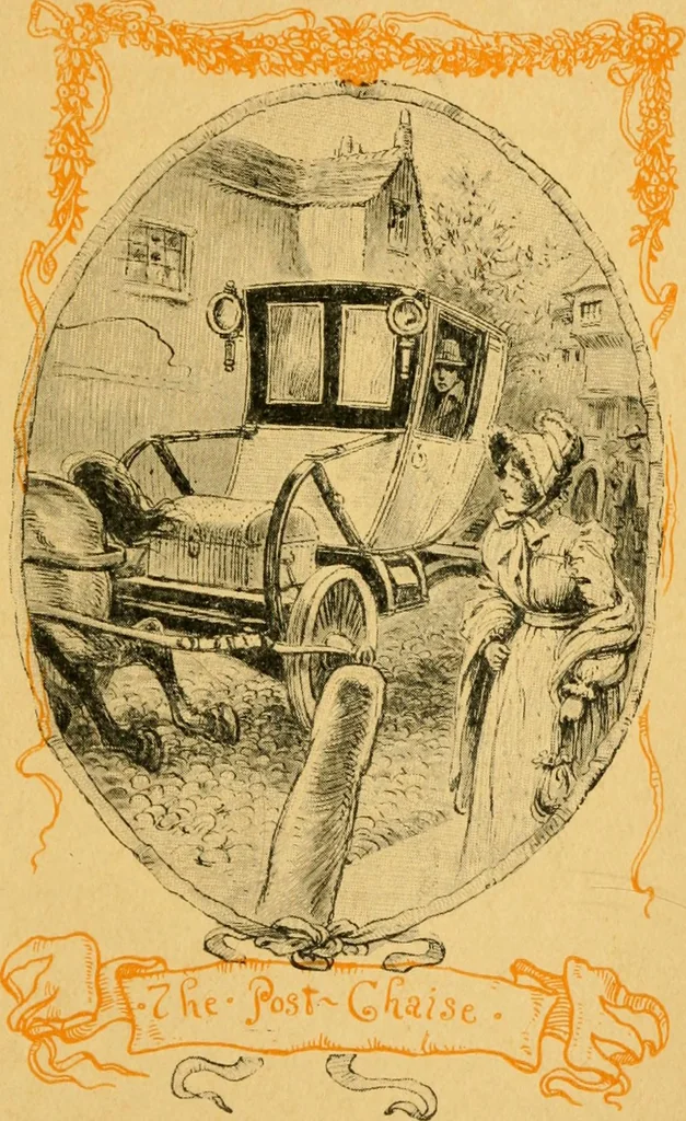 An illustration from Coaches and coaching, 1800, leaf 24