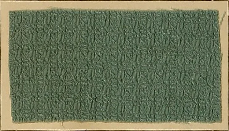 An illustration from The coal tar colours of Farbwerke vorm. Meister, Lucius & Brüning, Hoechst on Main, Germany, and their application in wool dyeing, 1910, leaf 175
