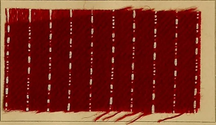 An illustration from The coal tar colours of Farbwerke vorm. Meister, Lucius & Brüning, Hoechst on Main, Germany, and their application in wool dyeing, 1910, leaf 186
