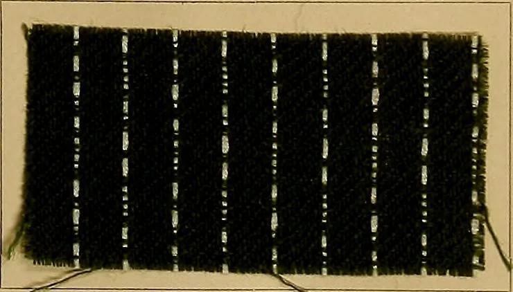 An illustration from The coal tar colours of Farbwerke vorm. Meister, Lucius & Brüning, Hoechst on Main, Germany, and their application in wool dyeing, 1910, leaf 186
