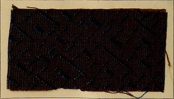 An illustration from The coal tar colours of Farbwerke vorm. Meister, Lucius & Brüning, Hoechst on Main, Germany, and their application in wool dyeing, 1910, leaf 187