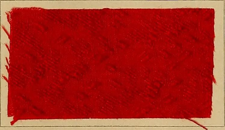 An illustration from The coal tar colours of Farbwerke vorm. Meister, Lucius & Brüning, Hoechst on Main, Germany, and their application in wool dyeing, 1910, leaf 189