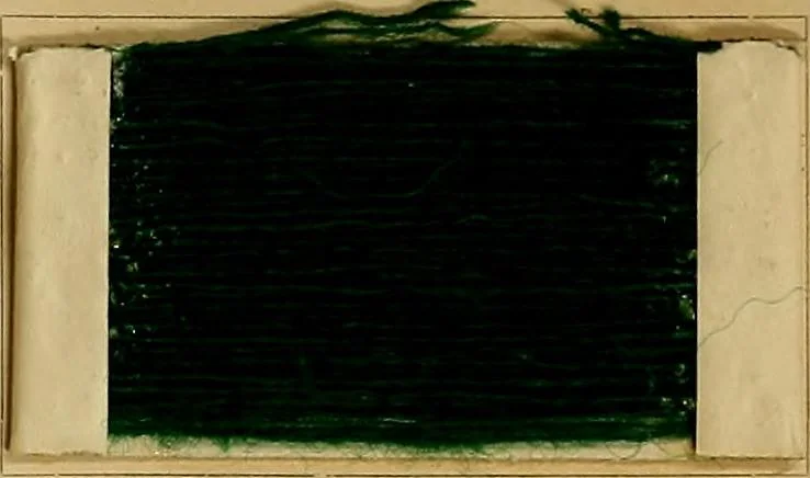 An illustration from The coal tar colours of Farbwerke vorm. Meister, Lucius & Brüning, Hoechst on Main, Germany, and their application in wool dyeing, 1910, leaf 40