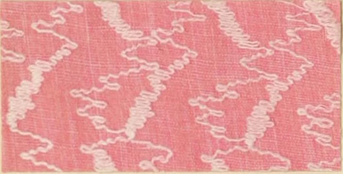 An illustration from The coal tar colours of Farbwerke vorm. Meister Lucius & Brüning : Hoechst on Main : and their application in dyeing cotton and other vegetable fibres, 1907, leaf 135