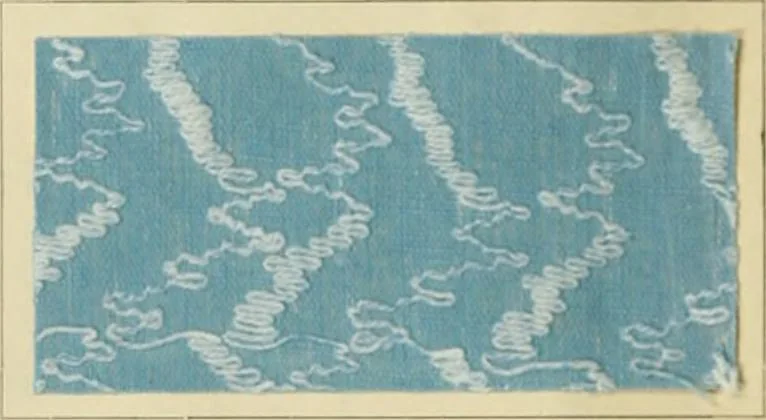 An illustration from The coal tar colours of Farbwerke vorm. Meister Lucius & Brüning : Hoechst on Main : and their application in dyeing cotton and other vegetable fibres, 1907, leaf 135