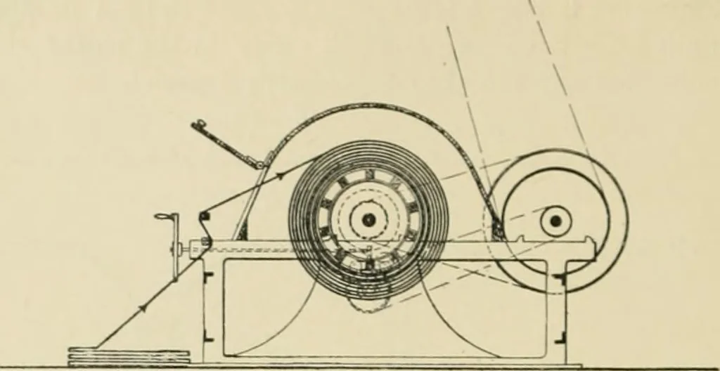 An illustration from The coal tar colours of Farbwerke vorm. Meister Lucius & Brüning : Hoechst on Main : and their application in dyeing cotton and other vegetable fibres, 1907, leaf 137