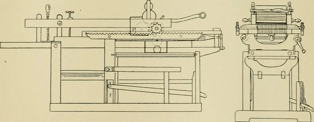 An illustration from The coal tar colours of Farbwerke vorm. Meister Lucius & Brüning : Hoechst on Main : and their application in dyeing cotton and other vegetable fibres, 1907, leaf 80