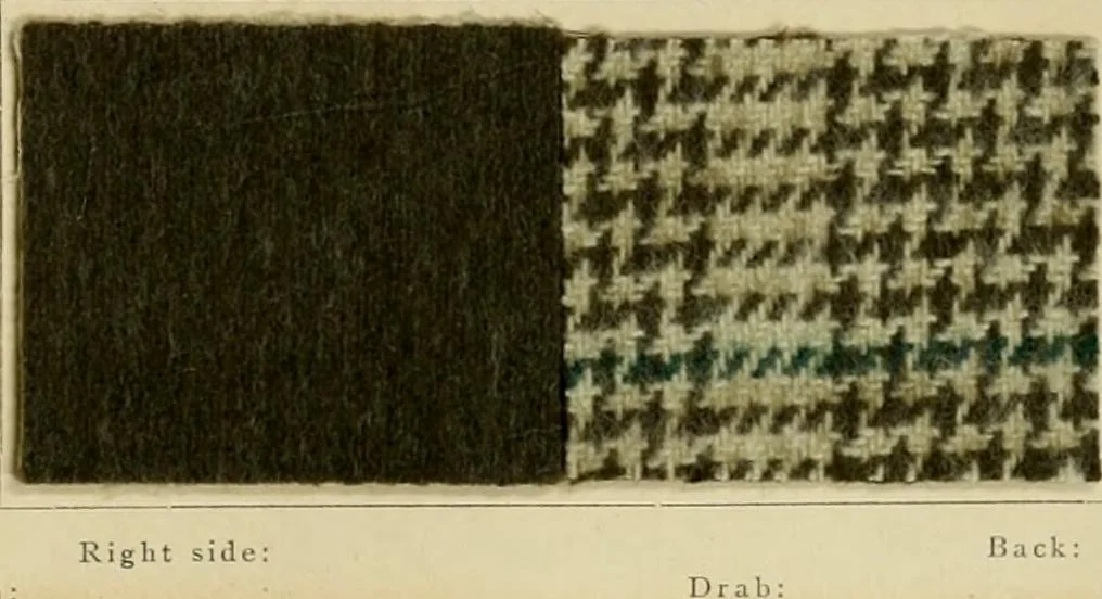 An illustration from The coal tar colours of Farbwerke vorm. Meister Lucius & Brüning, Hoechst on Main, Germany and their application in wool dyeing, 1910, leaf 84