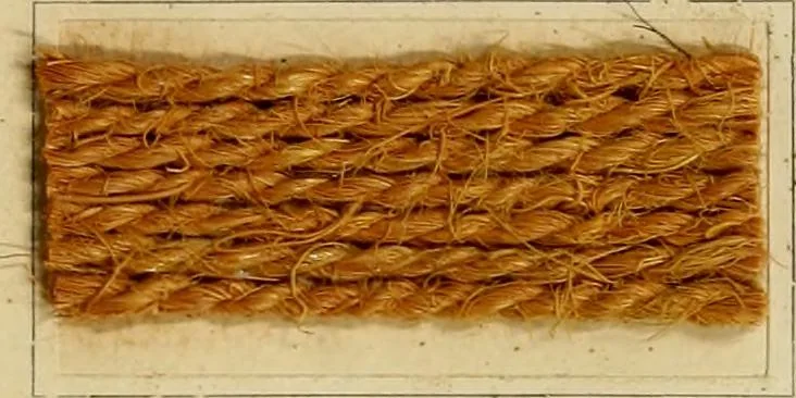 An illustration from The coal tar colours of Farbwerke vorm. Meister Lucius & Brüning : Hoechst on Main : and their application in dyeing cotton and other vegetable fibres, 1907, leaf 112