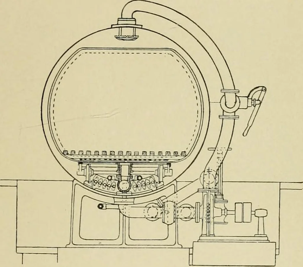 An illustration from The coal tar colours of Farbwerke vorm. Meister Lucius & Brüning : Hoechst on Main : and their application in dyeing cotton and other vegetable fibres, 1907, leaf 130
