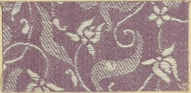 An illustration from The coal tar colours of Farbwerke vorm. Meister Lucius & Brüning : Hoechst on Main : and their application in dyeing cotton and other vegetable fibres, 1907, leaf 60