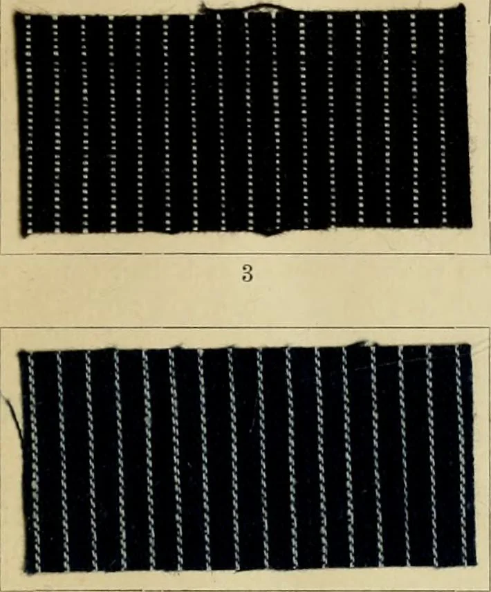 An illustration from The coal tar colours of Farbwerke vorm. Meister Lucius & Brüning : Hoechst on Main : and their application in dyeing cotton and other vegetable fibres, 1907, leaf 62