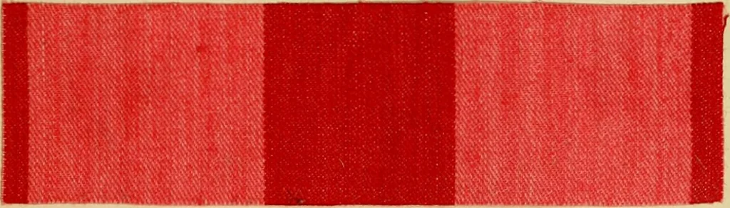 An illustration from The coal tar colours of Farbwerke vorm. Meister Lucius & Brüning : Hoechst on Main : and their application in dyeing cotton and other vegetable fibres, 1907, leaf 84