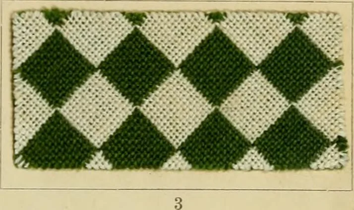 An illustration from The coal tar colours of Farbwerke vorm. Meister Lucius & Brüning : Hoechst on Main : and their application in dyeing cotton and other vegetable fibres, 1907, leaf 88
