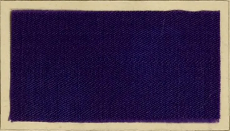 An illustration from The coal tar colours of Farbwerke vorm. Meister Lucius & Brüning, Hoechst on Main, Germany and their application in wool dyeing, 1910, leaf 172