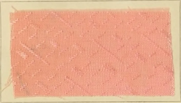 An illustration from The coal tar colours of Farbwerke vorm. Meister Lucius & Brüning, Hoechst on Main, Germany and their application in wool dyeing, 1910, leaf 191