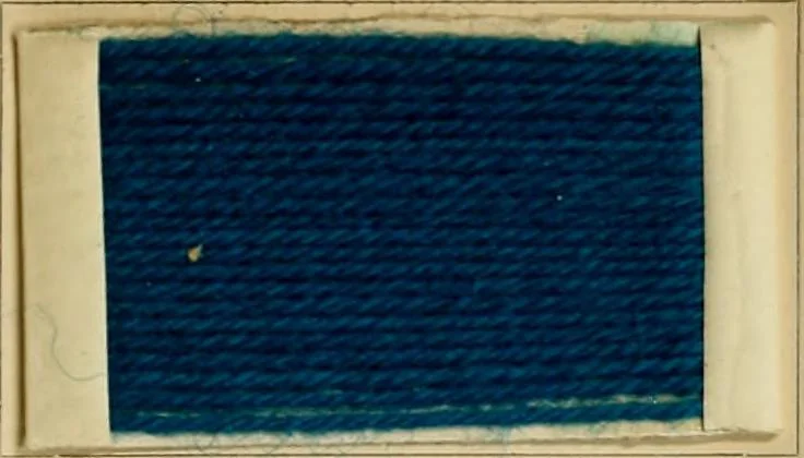 An illustration from The coal tar colours of Farbwerke vorm. Meister Lucius & Brüning, Hoechst on Main, Germany and their application in wool dyeing, 1910, leaf 78