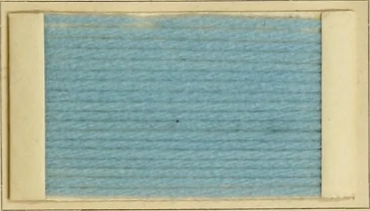An illustration from The coal tar colours of Farbwerke vorm. Meister Lucius & Brüning, Hoechst on Main, Germany and their application in wool dyeing, 1910, leaf 78