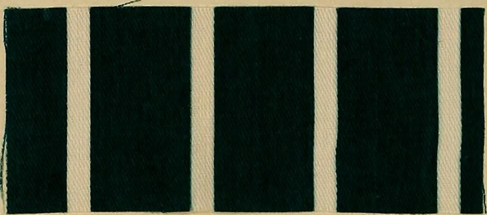 An illustration from The coal tar colours of Farbwerke vorm. Meister, Lucius & Brüning, Hoechst on Main, Germany, applied in calico printing, 1908, leaf 117