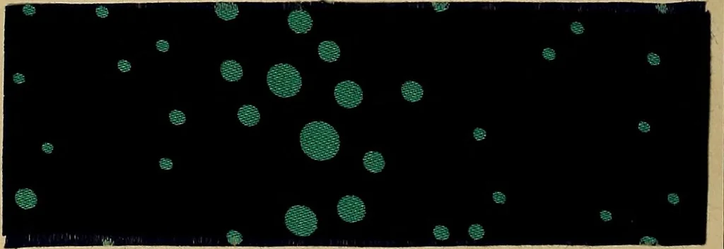 An illustration from The coal tar colours of Farbwerke vorm. Meister, Lucius & Brüning, Hoechst on Main, Germany, applied in calico printing, 1908, leaf 125